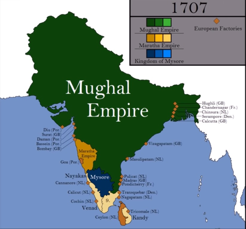 Империя индии. Государство маратхов карта. Mughal Empire на карте. Mughal Empire Map. Империя великих Моголов карта 19 век.